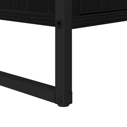 Bathroom Cabinet Black Oak 60 x 30 x 60 cm Engineered Wood