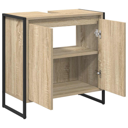 Bathroom Cabinet Sonoma 60 x 30 x 60 cm Engineered Wood