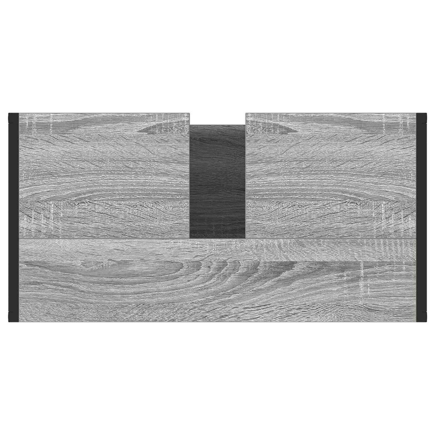 Bathroom Cabinet Grey Sonoma 60 x 30 x 60 cm Engineered Wood