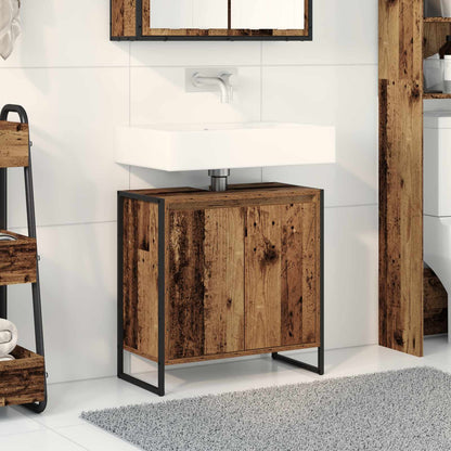 Bathroom Cabinet Old Wood 60 x 30 x 60 cm Engineered Wood