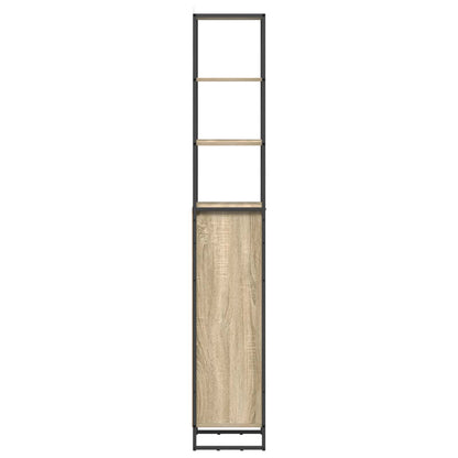 Bathroom Cabinet Sonoma 40 x 30 x 180 cm Engineered Wood