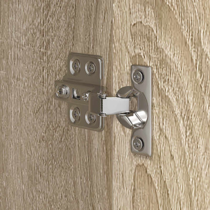 Bathroom Cabinet Sonoma 40 x 30 x 100 cm Engineered Wood