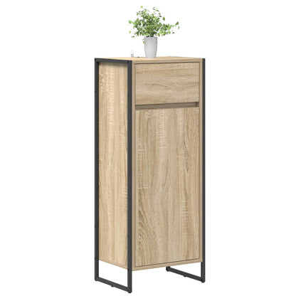 Bathroom Cabinet Sonoma 40 x 30 x 100 cm Engineered Wood