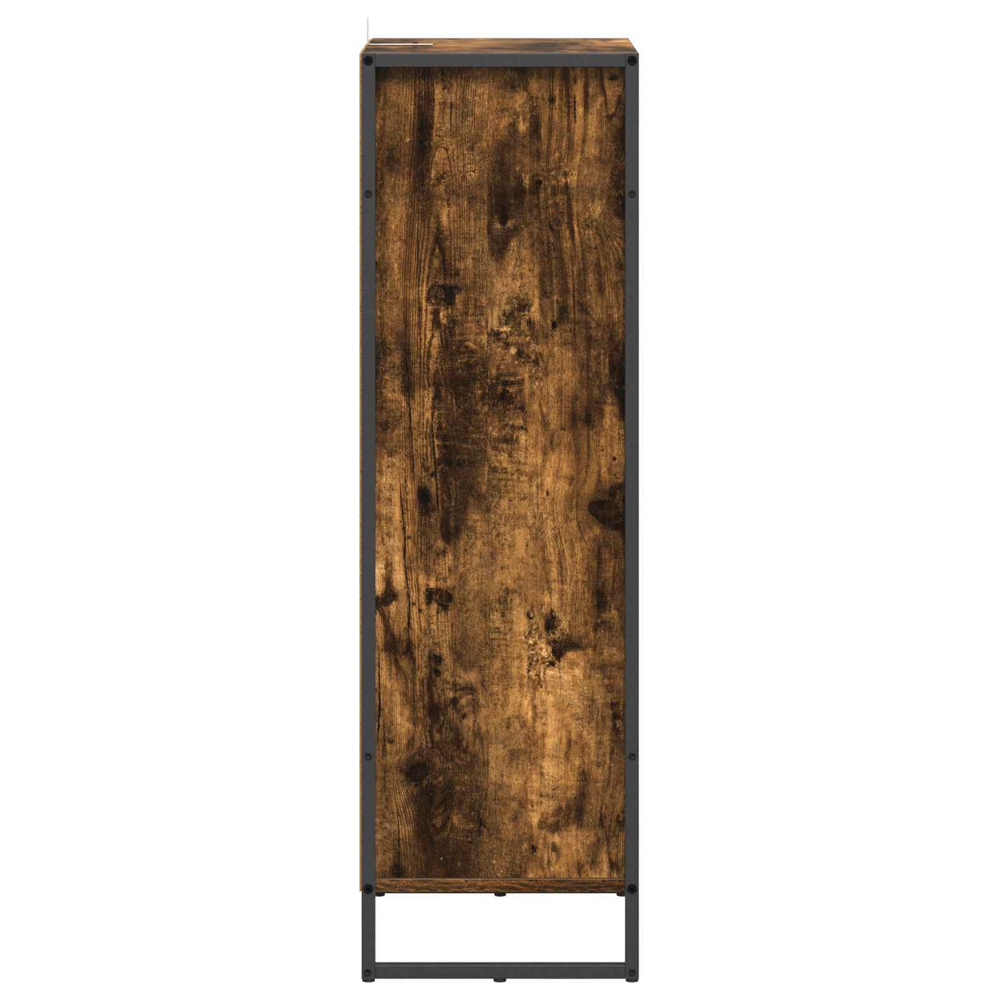 Bathroom Cabinet Smoke Oak 40 x 30 x 100 cm Engineered Wood