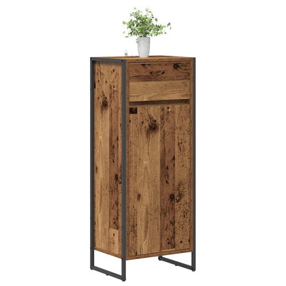 Bathroom Cabinet Old Wood 40 x 30 x 100 cm Engineered Wood