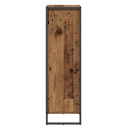 Bathroom Cabinet Old Wood 40 x 30 x 100 cm Engineered Wood