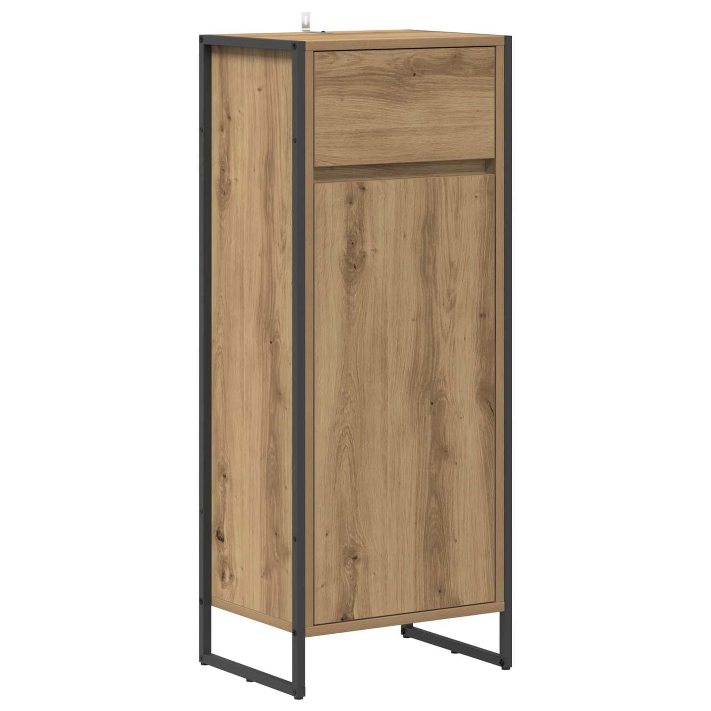 Bathroom Cabinet Artisian Oak 40 x 30 x 100 cm Engineered Wood