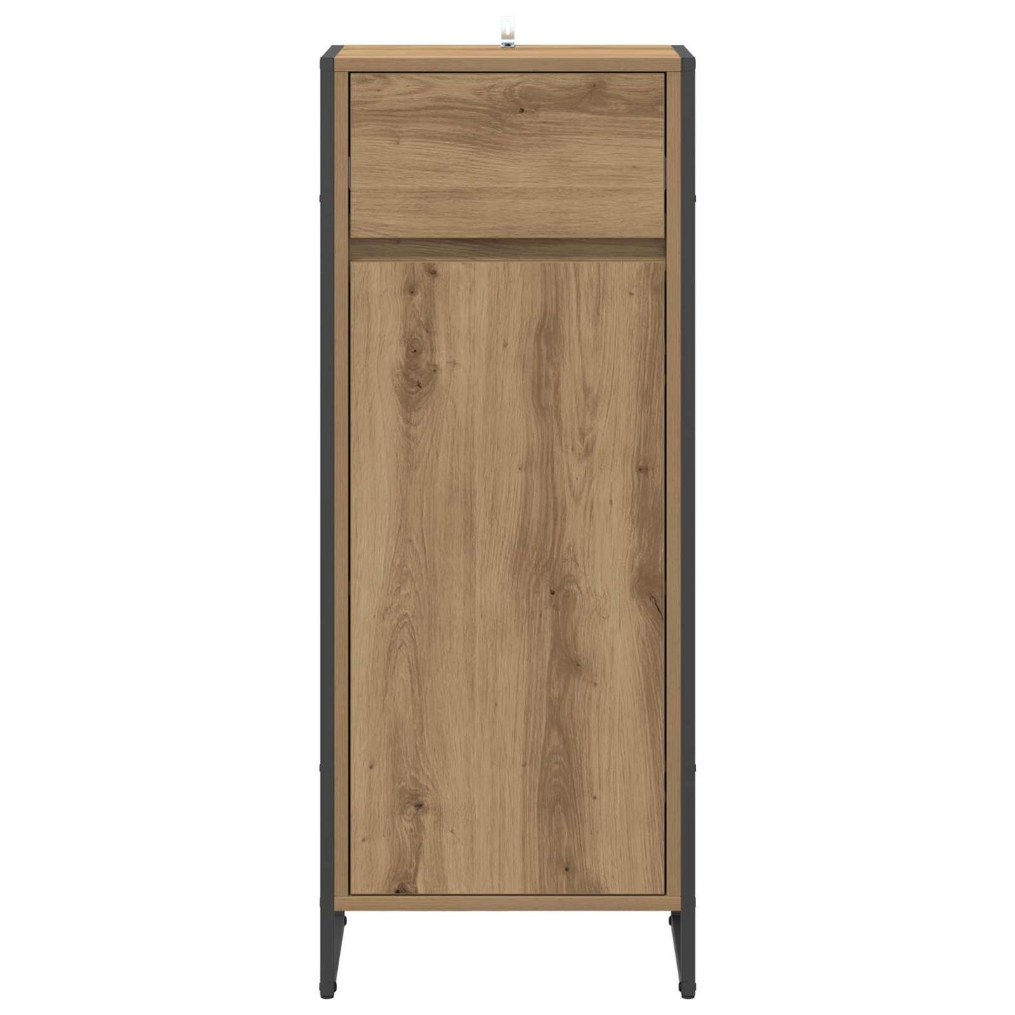 Bathroom Cabinet Artisian Oak 40 x 30 x 100 cm Engineered Wood