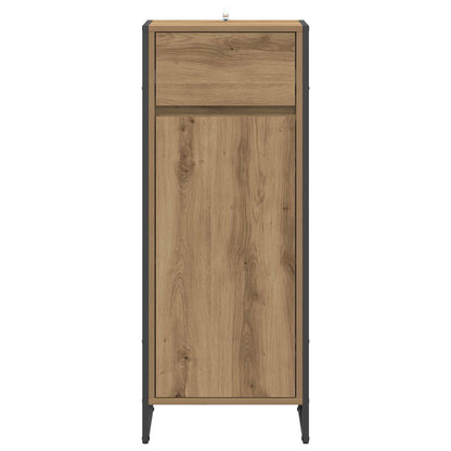 Bathroom Cabinet Artisian Oak 40 x 30 x 100 cm Engineered Wood