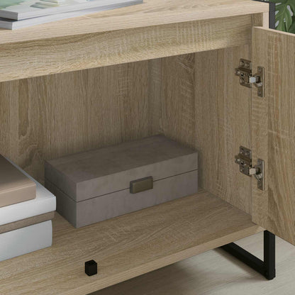 TV Cabinet Sonoma 140 x 36 x 49.5 cm Engineered Wood