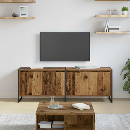 TV Cabinet Old Wood 140 x 36 x 49.5 cm Engineered Wood