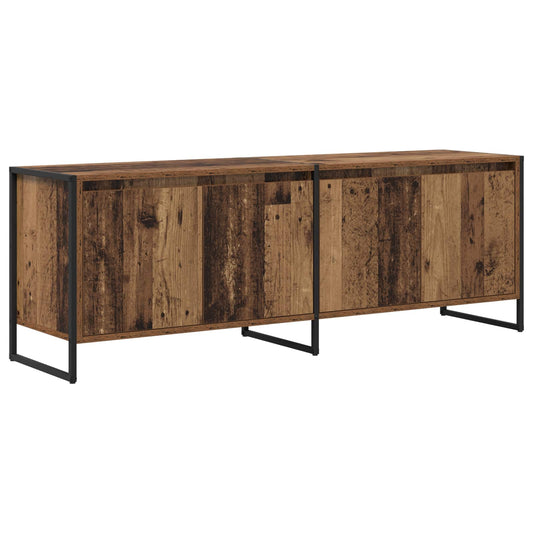 TV Cabinet Old Wood 140 x 36 x 49.5 cm Engineered Wood