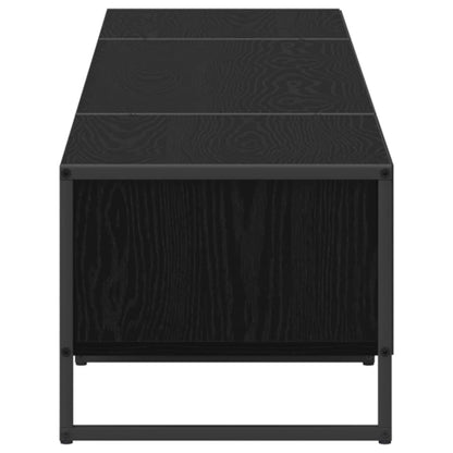 TV Cabinet 170.5 x 36 x 30.5 cm Black Oak Engineered Wood