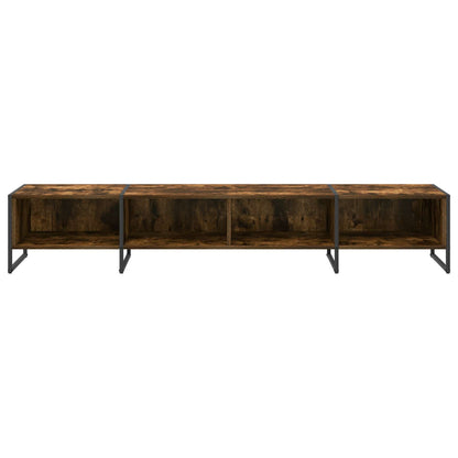 TV Cabinet 170.5 x 36 x 30.5 cm Smoke Oak Engineered Wood