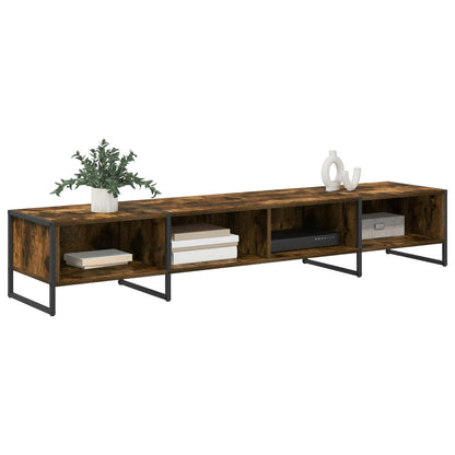 TV Cabinet 170.5 x 36 x 30.5 cm Smoke Oak Engineered Wood