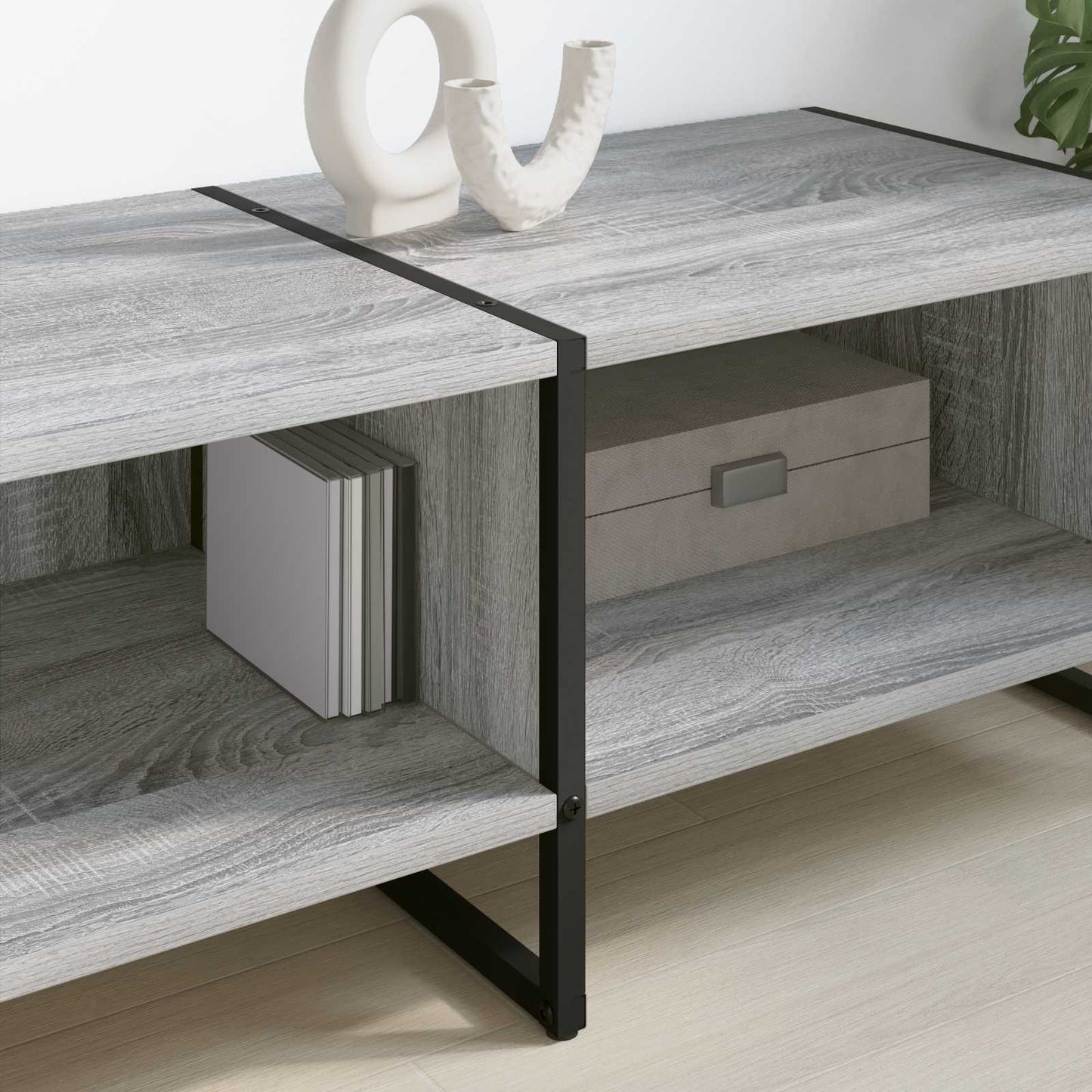 TV Cabinet 170.5 x 36 x 30.5 cm Grey Sonoma Engineered Wood