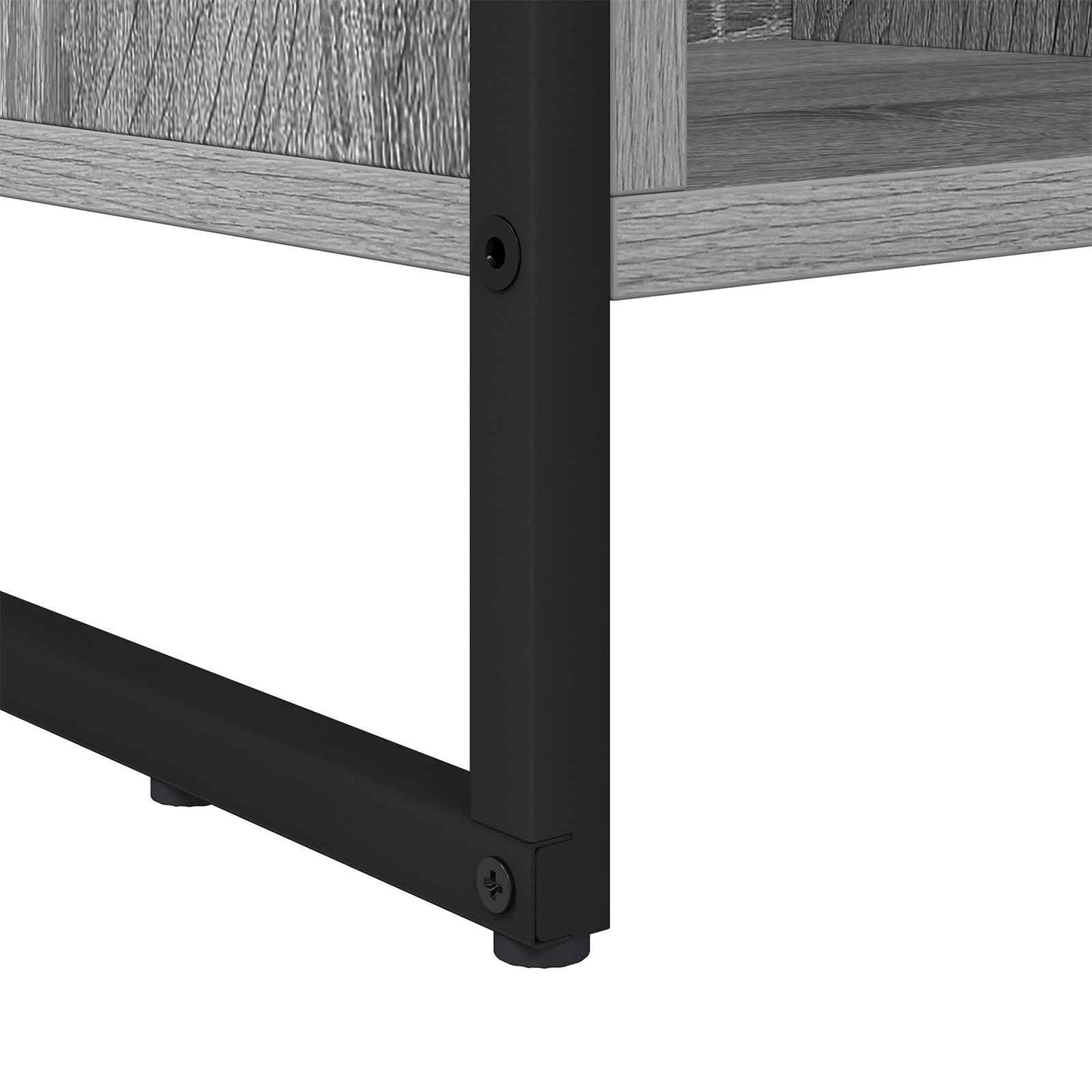 Book Cabinet 99.5 x 30 x 108.5 cm Engineered Wood Grey Sonoma