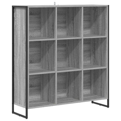 Book Cabinet 99.5 x 30 x 108.5 cm Engineered Wood Grey Sonoma