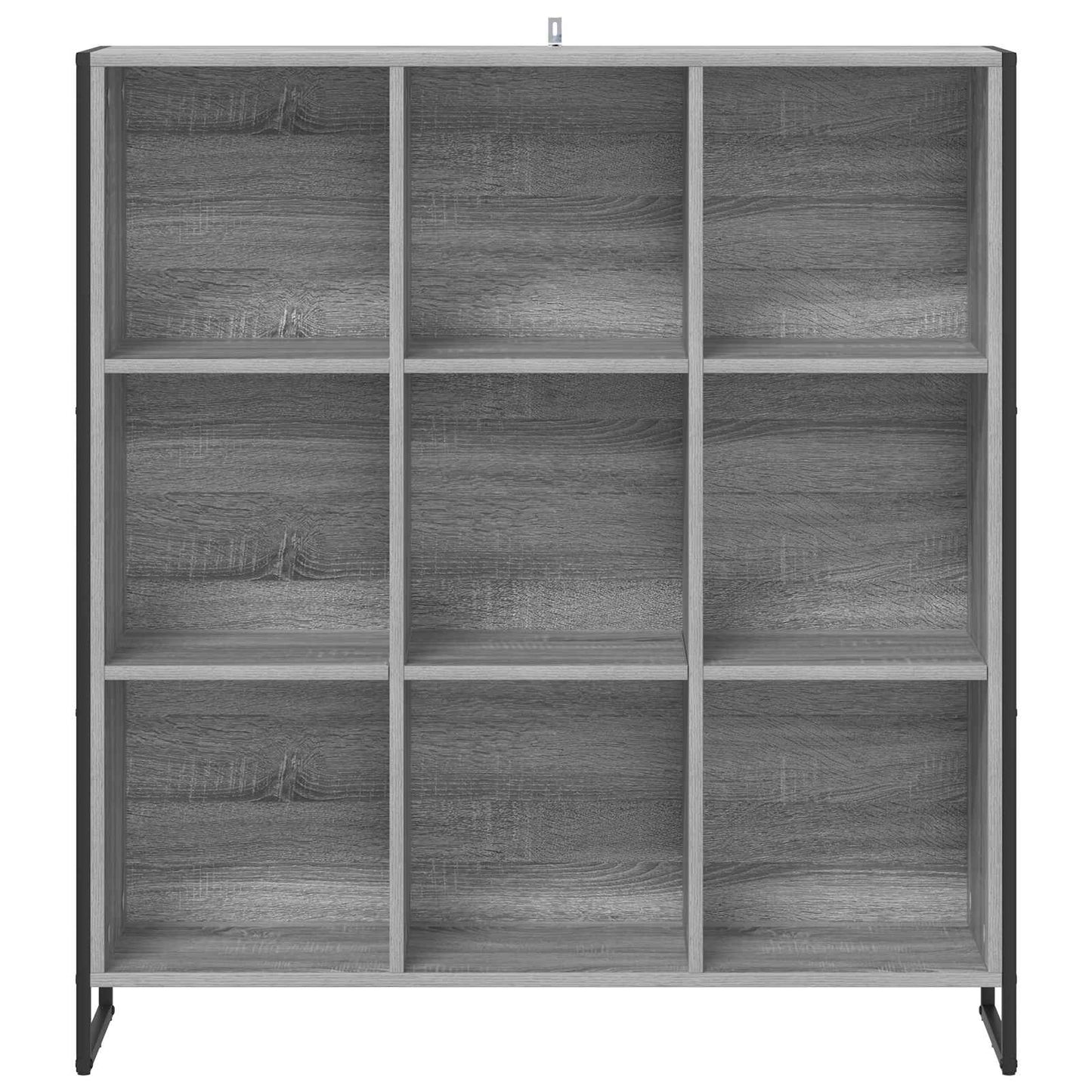 Book Cabinet 99.5 x 30 x 108.5 cm Engineered Wood Grey Sonoma