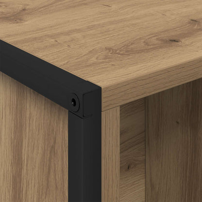 Book Cabinet Artisian Oak 99.5 x 30 x 108.5 cm Engineered Wood