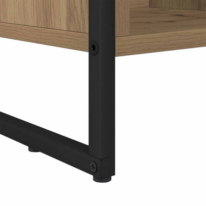 Book Cabinet Artisian Oak 99.5 x 30 x 108.5 cm Engineered Wood