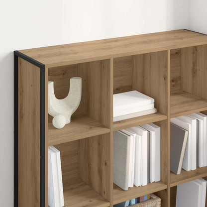 Book Cabinet Artisian Oak 99.5 x 30 x 108.5 cm Engineered Wood