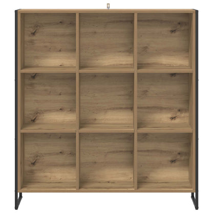 Book Cabinet Artisian Oak 99.5 x 30 x 108.5 cm Engineered Wood