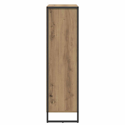 Book Cabinet Artisian Oak 99.5 x 30 x 108.5 cm Engineered Wood