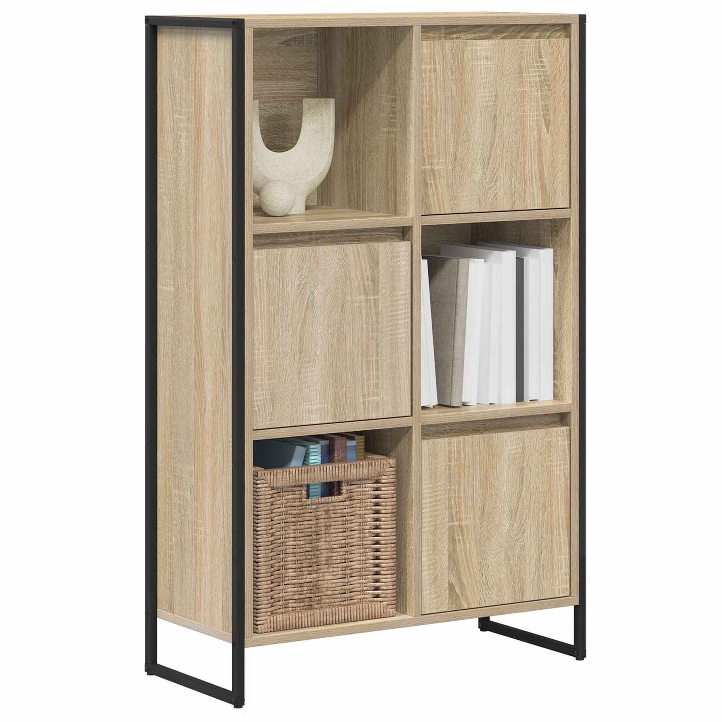 Book Cabinet Sonoma 68 x 30 x 108.5 cm Engineered Wood