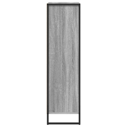 Book Cabinet Grey Sonoma 68 x 30 x 108.5 cm Engineered Wood