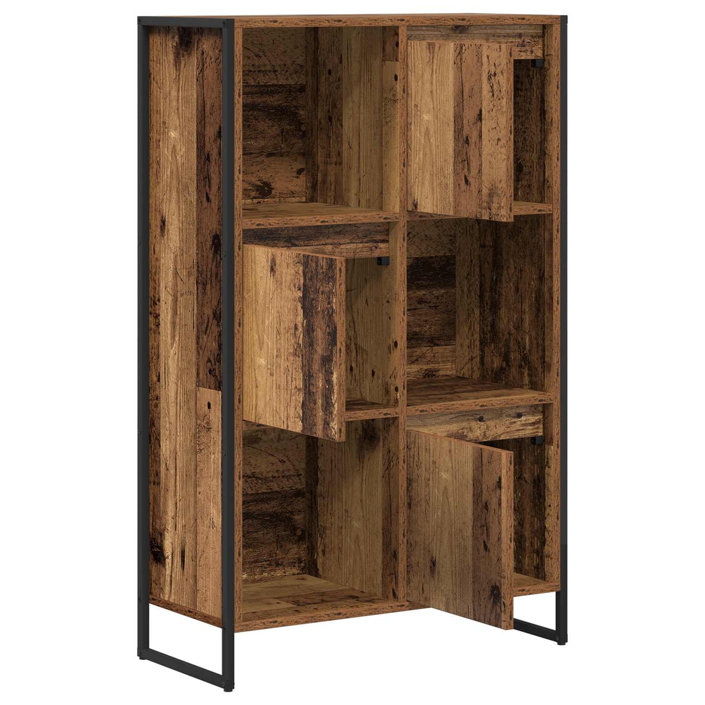 Book Cabinet Old Wood 68 x 30 x 108.5 cm Engineered Wood
