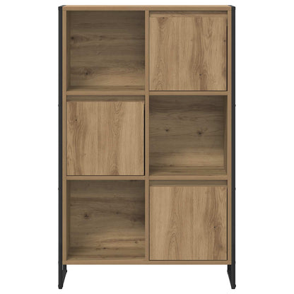 Book Cabinet Artisian Oak 68 x 30 x 108.5 cm Engineered Wood