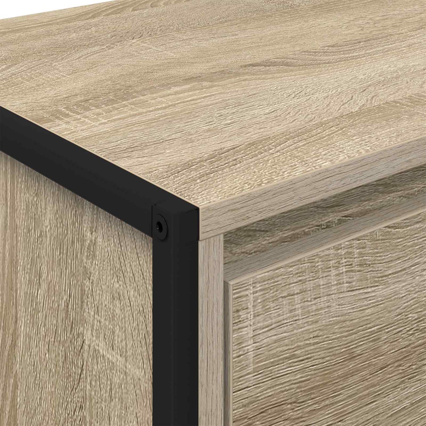 Sideboard with Drawer Sonoma 42 x 36 x 75.5 cm Engineered Wood