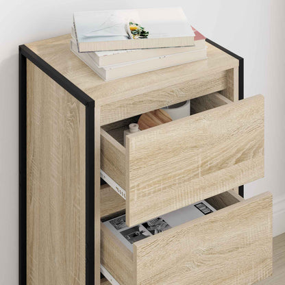 Sideboard with Drawer Sonoma 42 x 36 x 75.5 cm Engineered Wood
