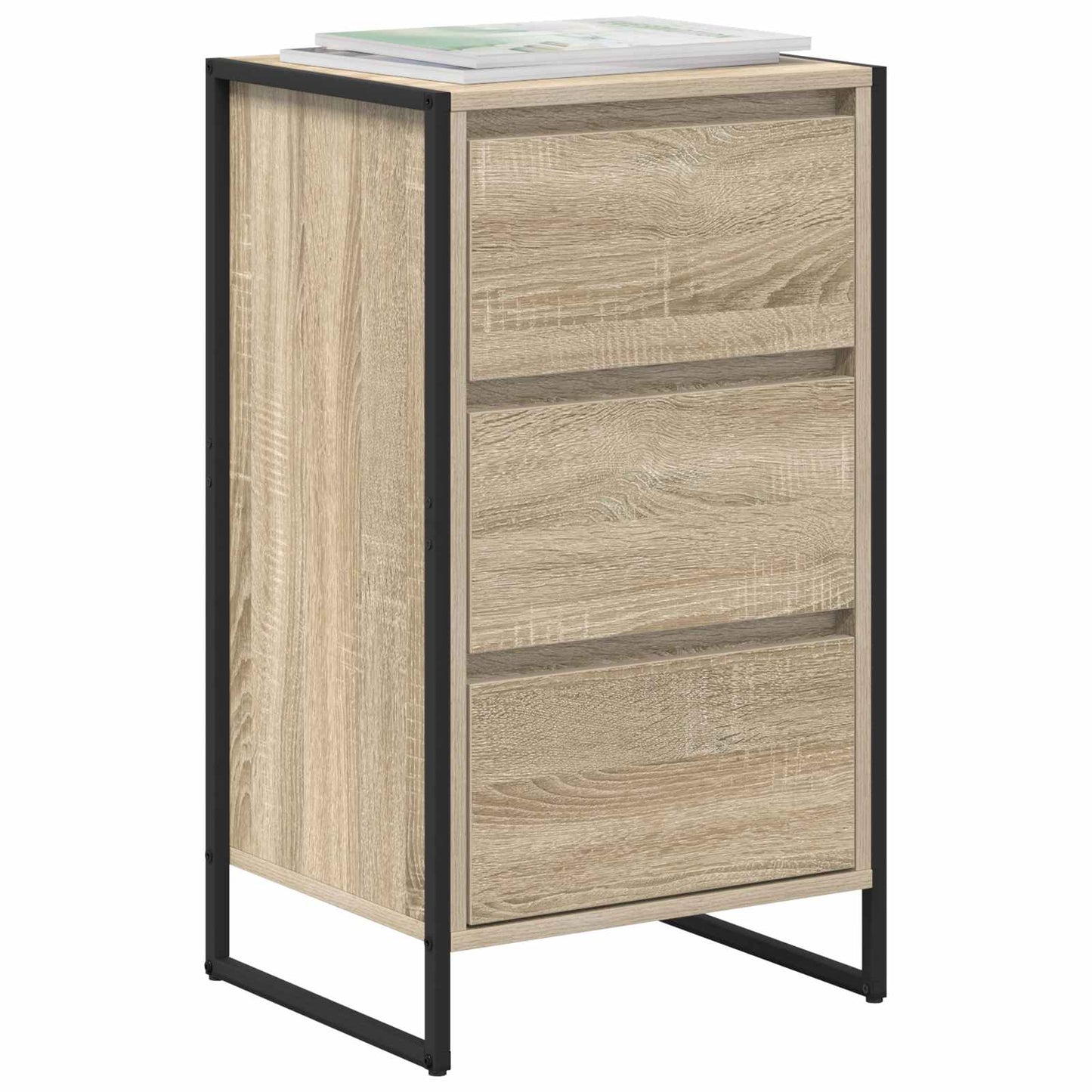 Sideboard with Drawer Sonoma 42 x 36 x 75.5 cm Engineered Wood