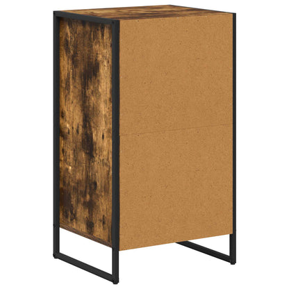 Sideboard Smoke Oak 42 x 36 x 75.5 cm Engineered Wood