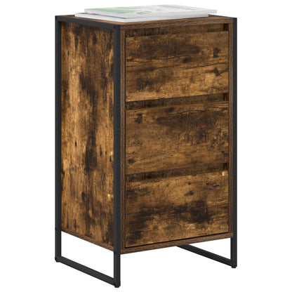 Sideboard Smoke Oak 42 x 36 x 75.5 cm Engineered Wood