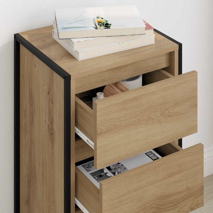Sideboard Artisian Oak 42 x 36 x 75.5 cm Engineered Wood