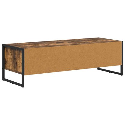 TV Cabinet Smoke Oak 100 x 36.5 x 30.5 cm Engineered Wood