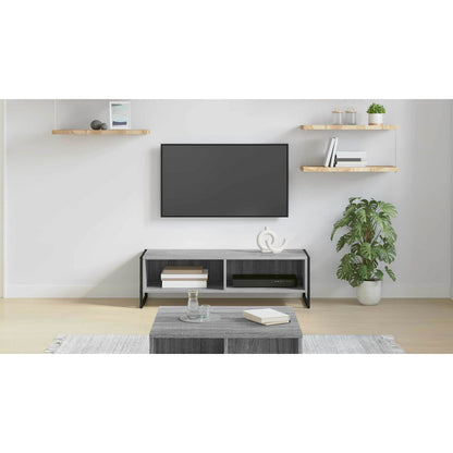 TV Cabinet Grey Sonoma 100 x 36.5 x 30.5 cm Engineered Wood