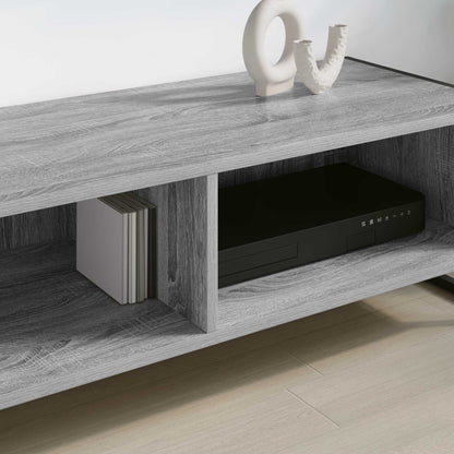 TV Cabinet Grey Sonoma 100 x 36.5 x 30.5 cm Engineered Wood