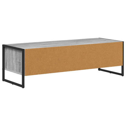 TV Cabinet Grey Sonoma 100 x 36.5 x 30.5 cm Engineered Wood