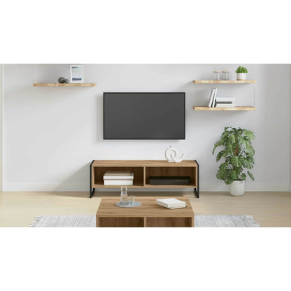 TV Cabinet Artisian Oak 100 x 36.5 x 30.5 cm Engineered Wood