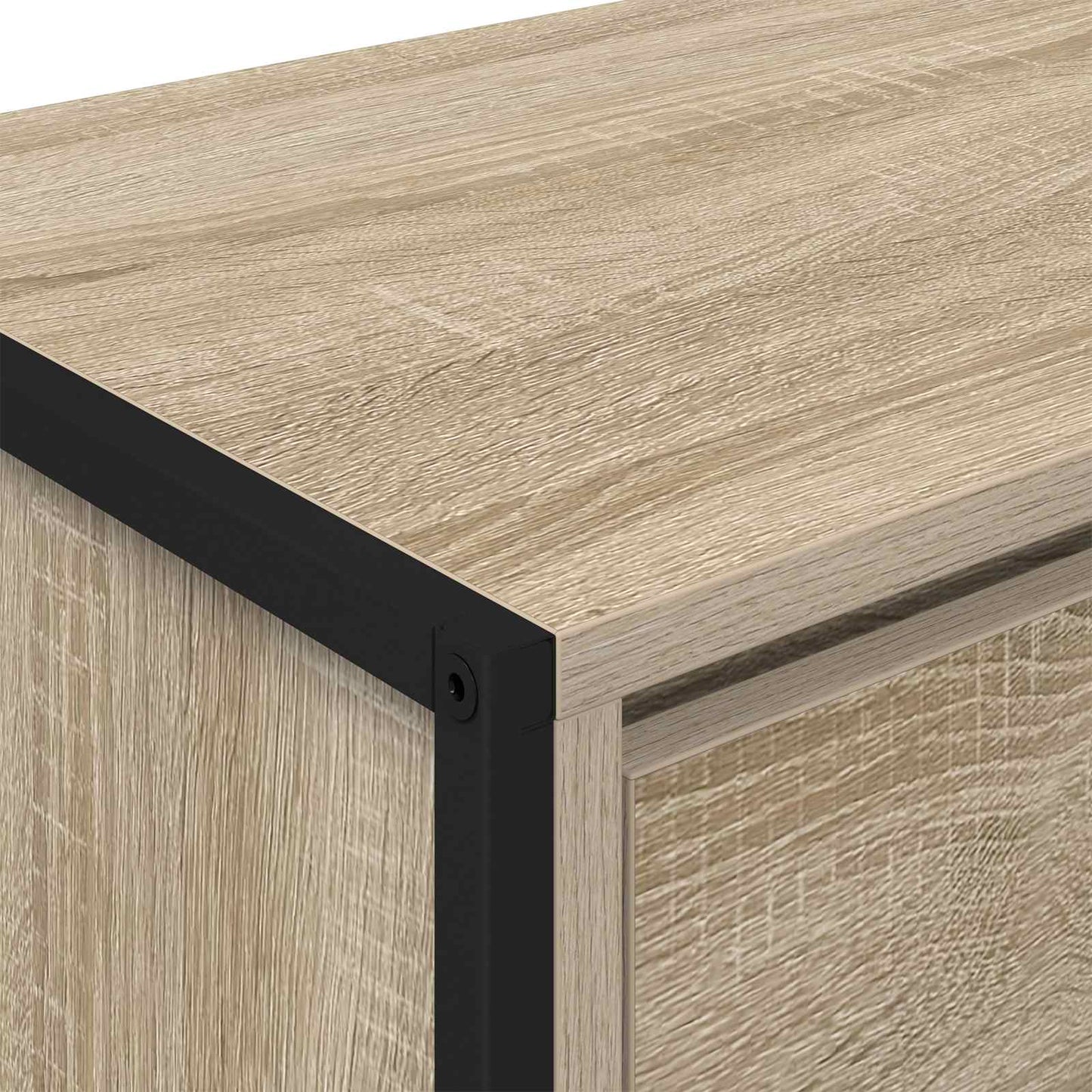 TV Cabinet Sonoma 100 x 36 x 49.5 cm Engineered Wood