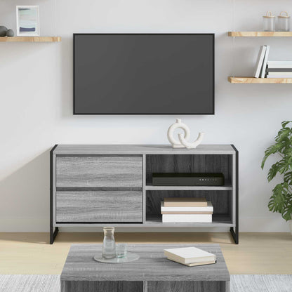 TV Cabinet Grey Sonoma 100 x 36 x 49.5 cm Engineered Wood