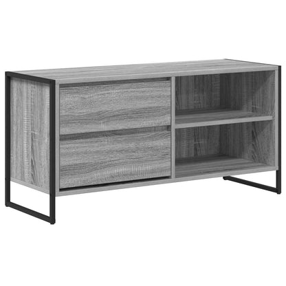 TV Cabinet Grey Sonoma 100 x 36 x 49.5 cm Engineered Wood