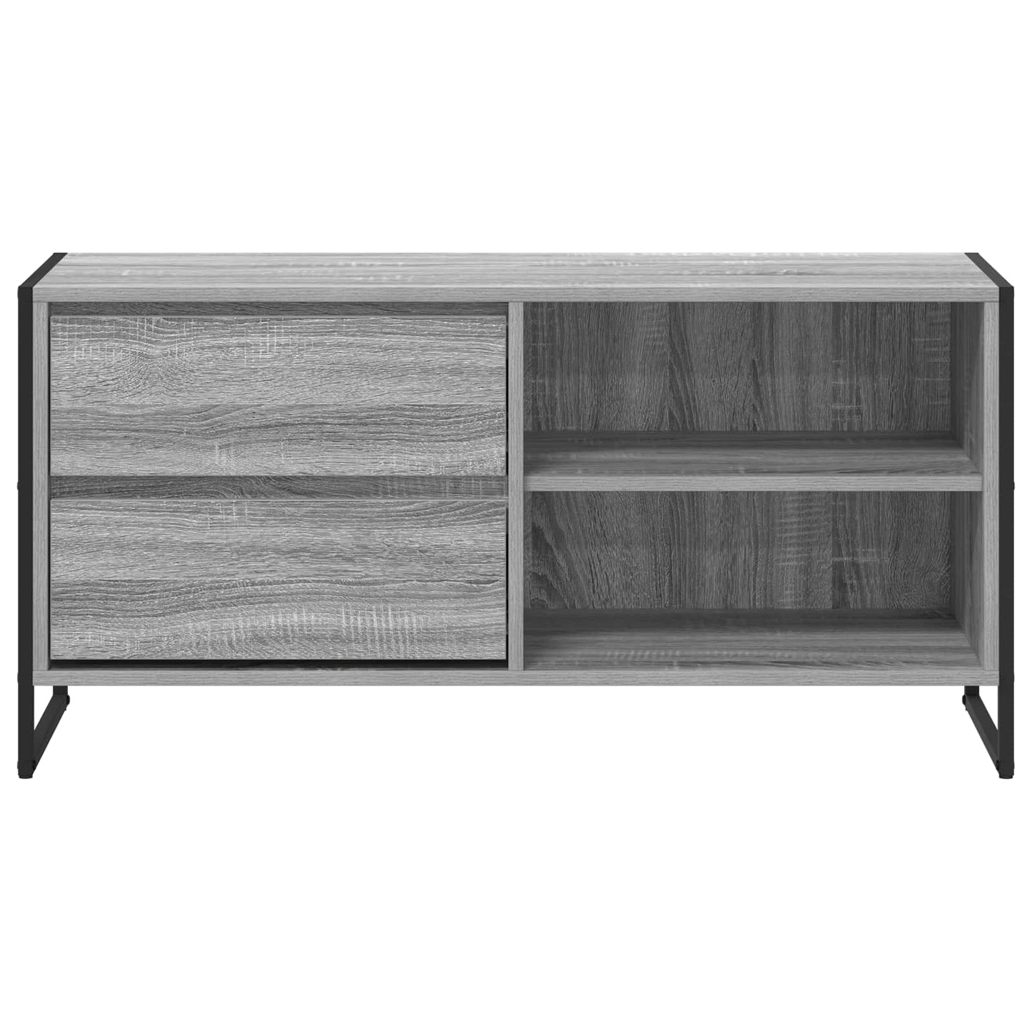 TV Cabinet Grey Sonoma 100 x 36 x 49.5 cm Engineered Wood