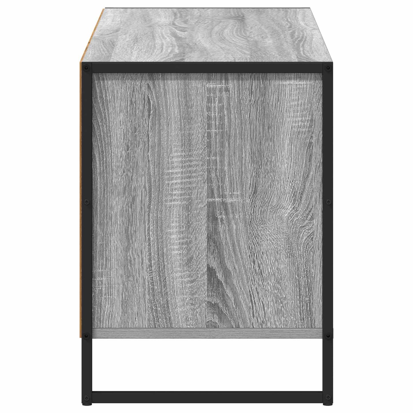 TV Cabinet Grey Sonoma 100 x 36 x 49.5 cm Engineered Wood
