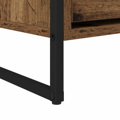 TV Cabinet Old Wood 100 x 36 x 49.5 cm Engineered Wood