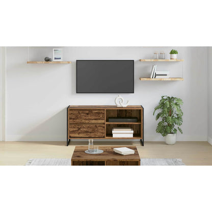 TV Cabinet Old Wood 100 x 36 x 49.5 cm Engineered Wood